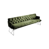 thumbnail of Banco de comedor KAWOLA CHARME Velvet olive 166 cm