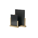 thumbnail of Securit® Tafelbord 'Elegant' A5 - Gelakt teak houten afwerking