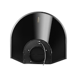 thumbnail of Klarstein Lumio Neo Retro-Dunstabzugshaube 60cm 610m³/h A Edelstahl schwarz Schwarz