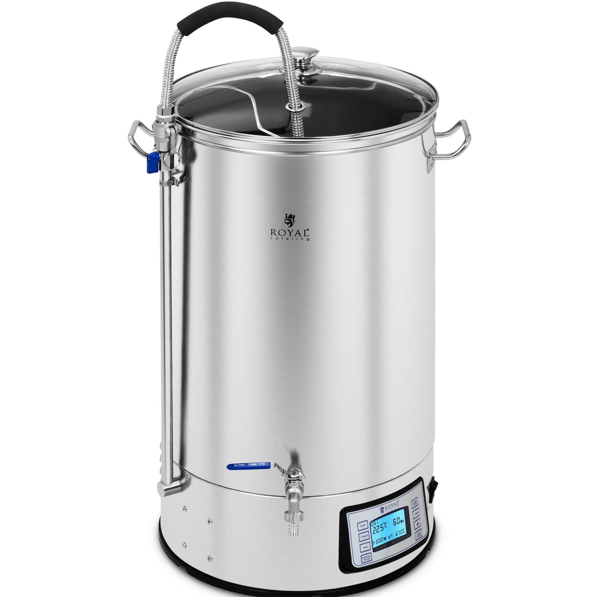Royal Catering Panela para cerveja - 60 l - LCD