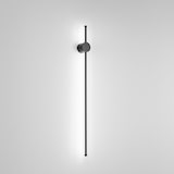 thumbnail of CLOCK LED-Wandleuchte aus Aluminium 20W 3000K Perenz 97 cm Schwarz