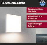 thumbnail of Paulmann LED Außenwandleuchte Azalena Dämmerungsgesteuerter Bewegungsmelder (HF)  IP44  250x250mm 3000K 8,5W 700lm 230V  Weiß Kunststoff#Aluminium