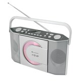 thumbnail of Soundmaster RCD1755SI tragbares Radio mit CD-Player UKW-PLL MP3 Kopfhöreranschluss