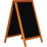 thumbnail of BRASQ Krijtstoepbord Mahonie - 55x 85 CM - Krijtbord - Reclamebord - Stoepbord - Dubbelzijdig - voor Binnen en Buiten - Horeca