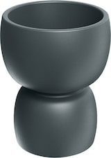 thumbnail of WellHome - Blumentopf aus Rotationsgeformtes Polyethylen 17/12L Ø40x48cm in farbe Granit - Duala Round