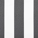 thumbnail of vidaXL Luifel handmatig uittrekbaar 400x300 cm antracietkleurig en wit