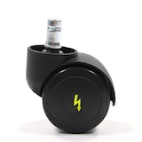 thumbnail of 5x Hartbodenrollen ROLO ESD 10mm / 50mm (5er Pack) elektrisch leitfähig hjh OFFICE