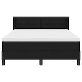 thumbnail of vidaXL Boxspringbett mit Kopfteil Schwarz 200 x 160 cm Stoff