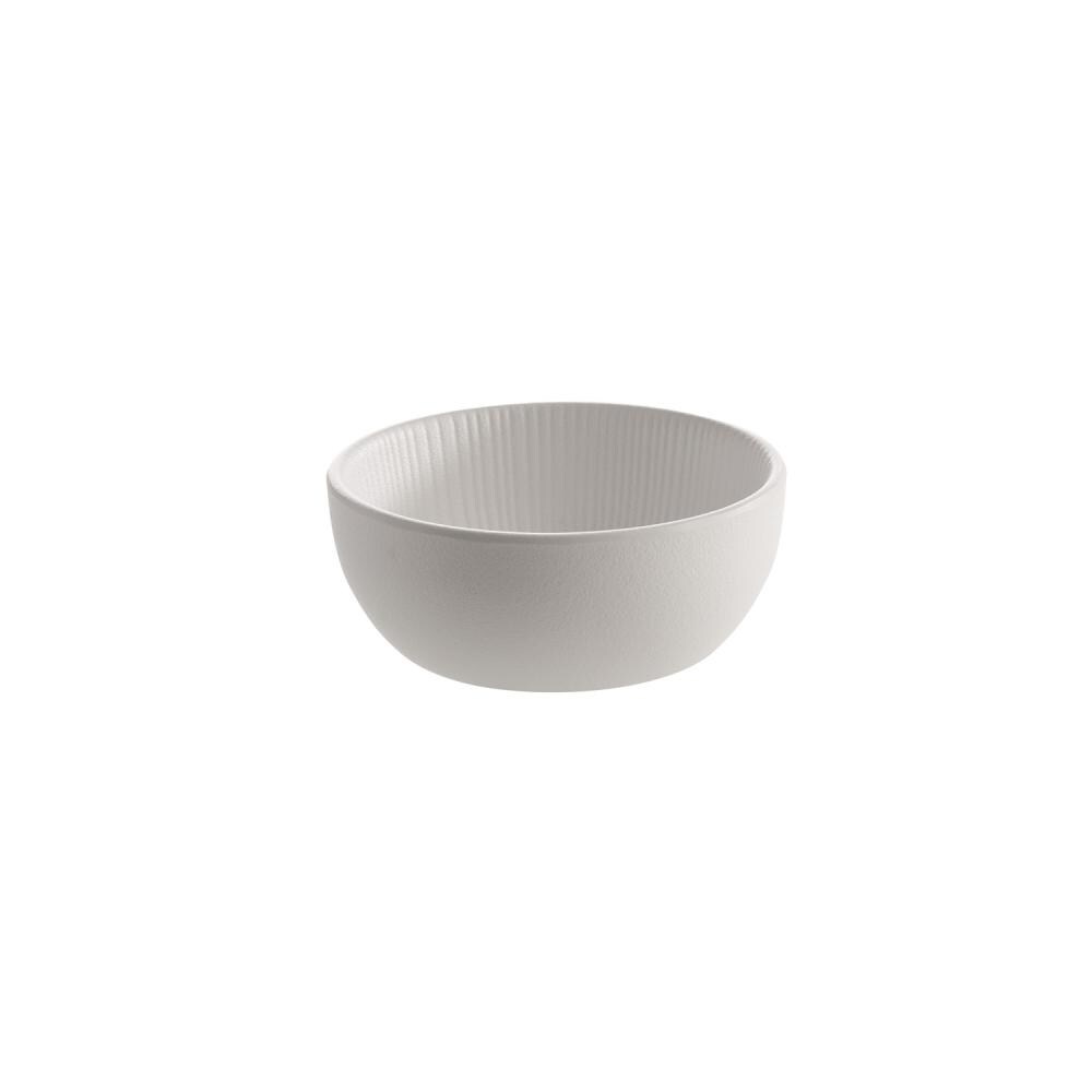Schaal -BLUSH-, Ø 8,5 cm, 100 ml, wit/beige, melamine