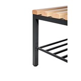 thumbnail of C+P Garderobenbank einseitig Basic, H1650xB1000xT400mm