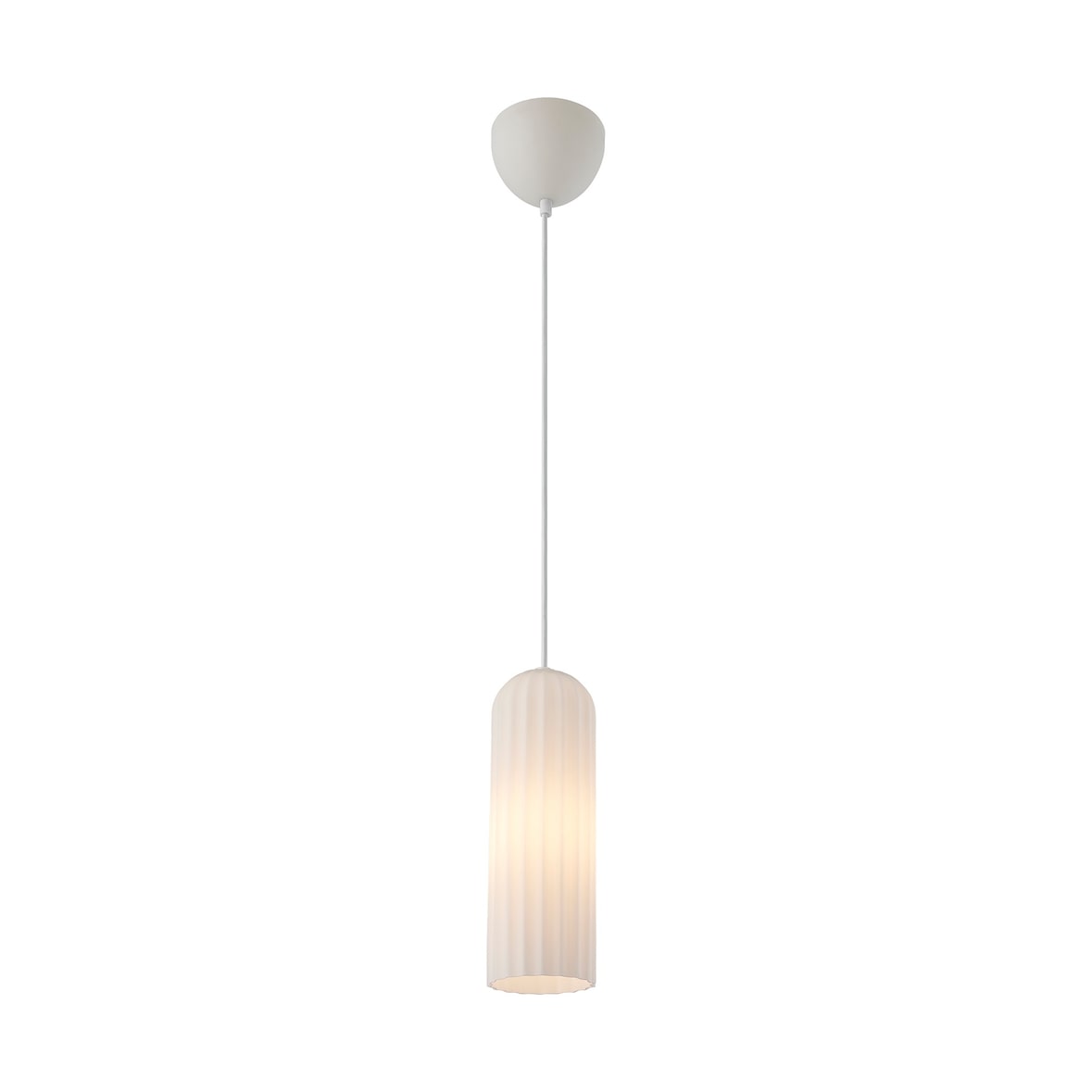 Suspension MIELLA  Verrerie Blanc, H.30 - IP20 - E27 / Intérieur