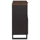 thumbnail of vidaXL Sideboard Braun 80 x 33 x 75 cm massives Mangoholz