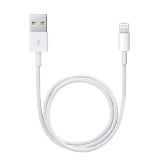 Apple Lightning / USB 0,5 m Weiß