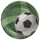 thumbnail of 200 Teller, Pappe rund Ø 23 cm "Football"