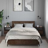 thumbnail of vidaXL Wand-Nachttische 2 Stk. Braun Eichen-Optik 40x31x39,5 cm