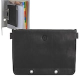 thumbnail of Sonnenleder Stiftetui zum Abheften Leder 21x15cm Federmäppchen schwarz auch als kleine Banktasche BRENTANO