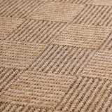 thumbnail of Carpetsale24 In & Outdoor Teppich 200x290 cm – Flachgewebe Teppich für Balkon, Wohnzimmer & Garten – Pflegeleicht, Wetterfest & Modern in Jute-Optik