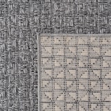thumbnail of Carpetsale24 In- & Outdoor Teppich Grau 120x170 cm, Wetterfest & UV-beständig, für Küche, Balkon, Terrasse, Wohnzimmer und Esszimmer, Boho-Stil