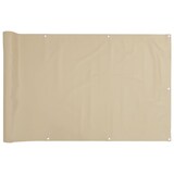 thumbnail of vidaXL Balkonsichtschutz Oxfordgewebe 90x400 cm Beige