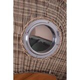 thumbnail of Strandkorb - bene living - Ammersee Grande XL Teak Bullauge - PE shell - Modell 504 - 2,5-Sitzer inkl. Liftersystem