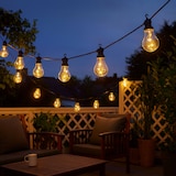 thumbnail of WellHome - Catena luminosa a 10 LED bianco caldo 450x6x15cm