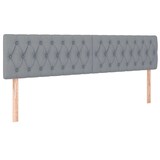 thumbnail of vidaXL Ottoman-Bett mit Matratze Hellgrau 180x200 cm Stoff