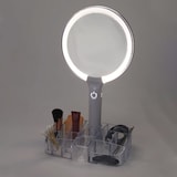 thumbnail of WellHome - Specchio per trucco con LED trasparente 20x13x5,5cm