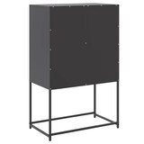 thumbnail of vidaXL Sideboard Schwarz 68,5x38,5x107 cm Stahl