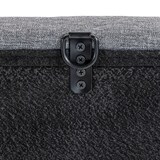 thumbnail of Cabecero de cama 160 cm cabezal de cama tapizado en lino 2 formas de uso vertical o montado a la pared cabecero para dormitorio gris