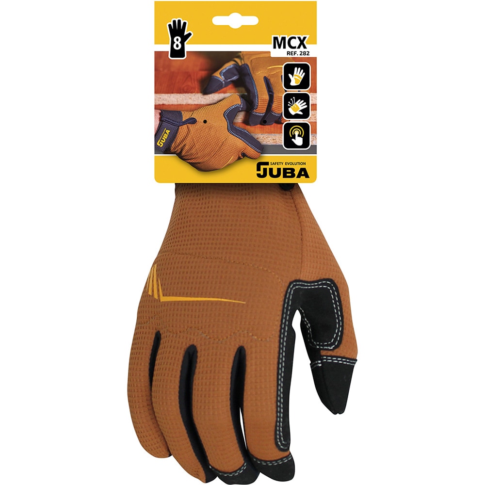 luvas de trabalho tátil pele sintética/spandex tamanho 9 juba