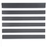 thumbnail of Helloshop26 - Tenda a rullo giorno e notte Zebra rullo a doppio strato 45x150cm grigio scuro 19_0000856