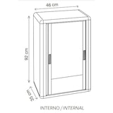 thumbnail of Mobile cabina copri caldaia universale in resina plastica a serrandina Himalaya