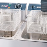 thumbnail of Romux® Freidora Industrial Eléctrica 6+6 Litros Doble Sobremesa | Freidora Profesional de Aceite en Acero Inox 5000 W Termostato Alta Precisión