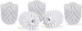 thumbnail of Relaxdays WC Bürstenkopf im 5er Set, lose Toilettenbürsten Gewinde 9,5 mm, Ersatzbürstenkopf Durchmesser 8 cm, weiß