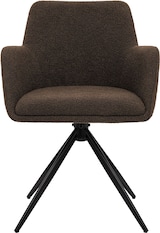 thumbnail of CLP Esszimmerstuhl Olema Teddystoff Stoff HBT: 82x56x58 cm braun