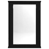 thumbnail of vidaXL Bad-Spiegelschrank Schwarz Eiche-Optik 42x12x60cm Holzwerkstoff