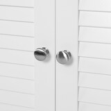 thumbnail of Helloshop26 - Meuble sous lavabo meuble de salle de bain placard de rangement 60 x 30 x 60 cm avec 2 portes persiennes planche 12_0002738