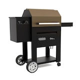 thumbnail of Tarrington House barbecue voor houtpellets en rookoven, staal, 128 x 57 x 117 cm, zwart