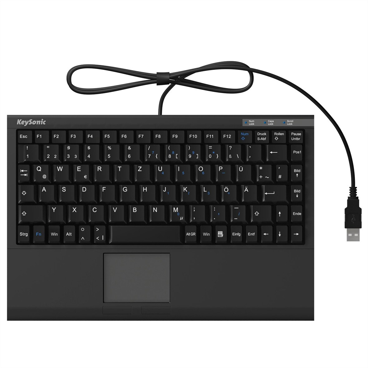 Keysonic 12861 KeySonic ACK-540 U+            DE bk U