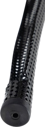 thumbnail of Décoshop26 - Set aus 4 stapelbaren Barhockern im Industriestil mit Fußstützen aus schwarzem perforiertem Metall 10_0004509