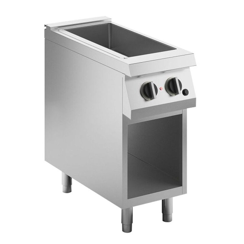 KBS Bainmarie Elektro 1 Becken GN 1/1 offener Unterbau 400x730x900 mm 230 Volt