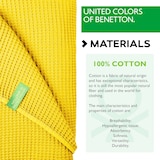 thumbnail of Benetton - Cobertor 140x190cm 200gsm 100% algodão amarelo