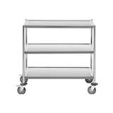 thumbnail of Royal Catering - Serveerwagen - 3 planken - tot 60 kg - planken: 84.5 x 52.5 x 80 cm -