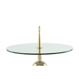 thumbnail of Beistelltisch Janifer 300 Gold / Klar