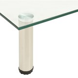 thumbnail of vidaXL TV-Tisch Transparent 40x35x17 cm Hartglas