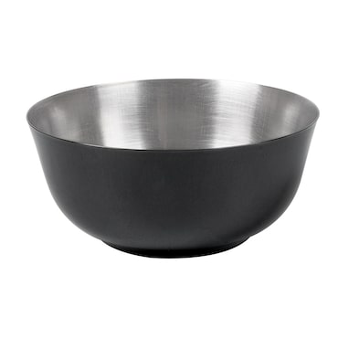 Bol 'Artinox'  Ø 11,5X4,5 Cm Negro Inox (6 Unidades)