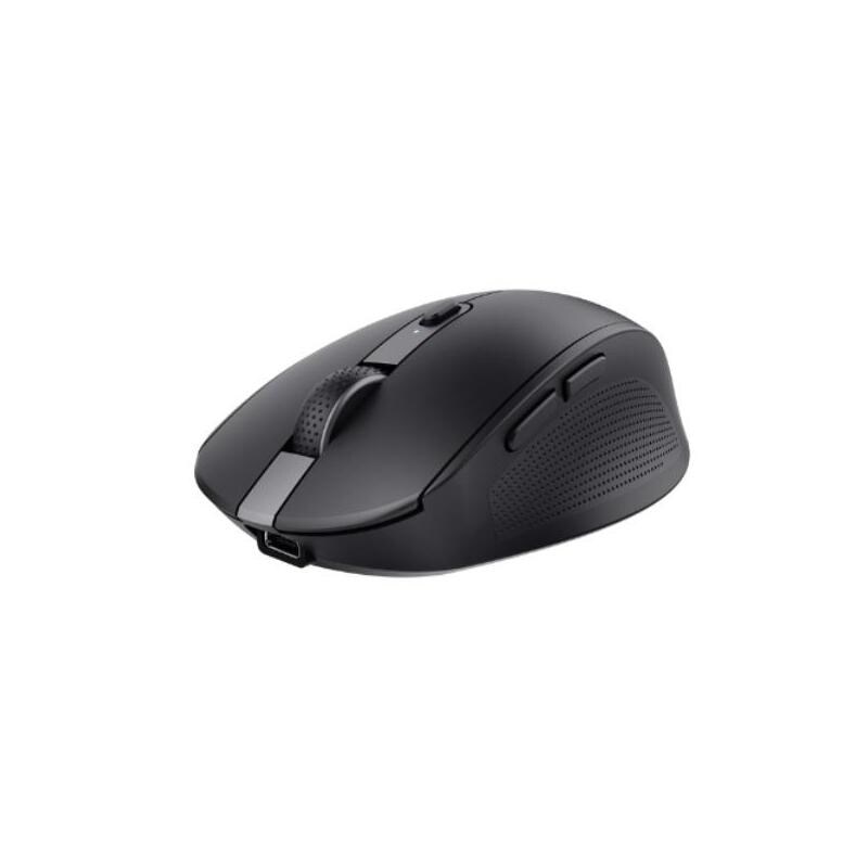 Trust Bluetooth Wireless Mouse Ozaa Compact Wireless Rechargeable Battery Up To 3200 Dpi Black