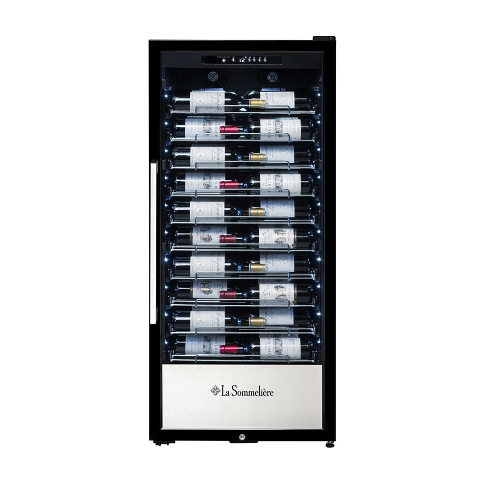 PRO110N Cave à vin de vieillissement 107 bouteilles, La Sommelière