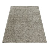 thumbnail of Teppich Wohnzimmer Hochflor Einfarbig Weich Flauschig Waschbar Strapazierfähig Schlafzimmer Natur 100x200 cm – SPREE von Kadima Design