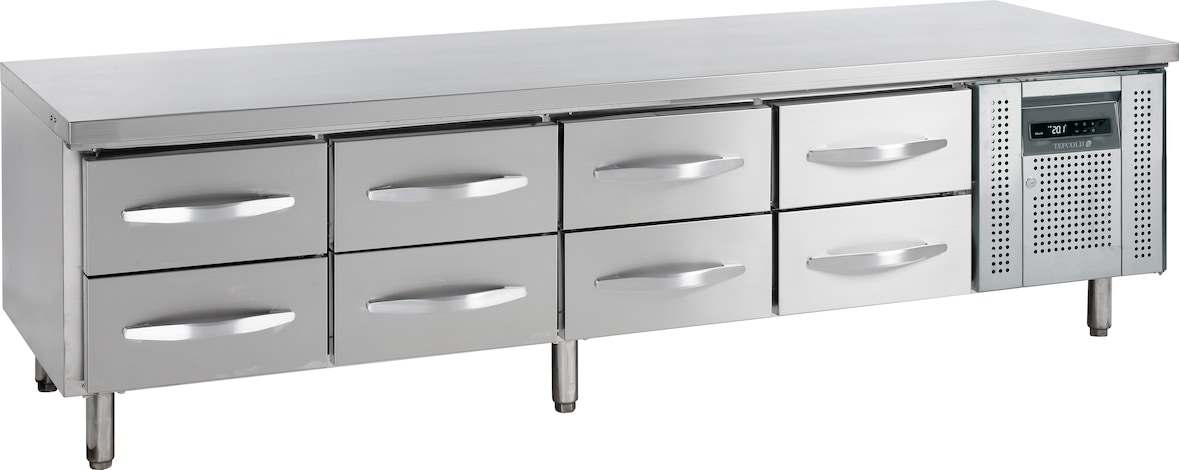 TEFCOLD Untertheke GN1/1 UC5480 370l SS 304
